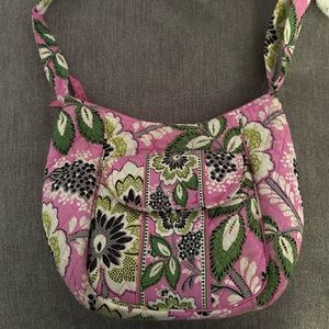 Vera Bradley small pink shoulder bag